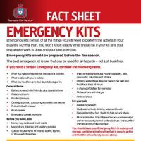 Emergency Kits Fact Sheet