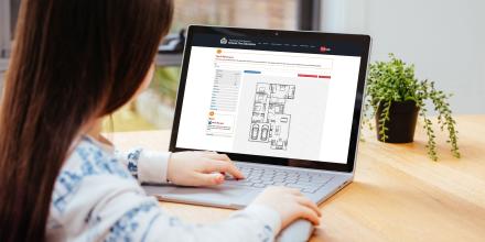 Interactive home escape plan