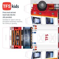 Fire Truck Money Box